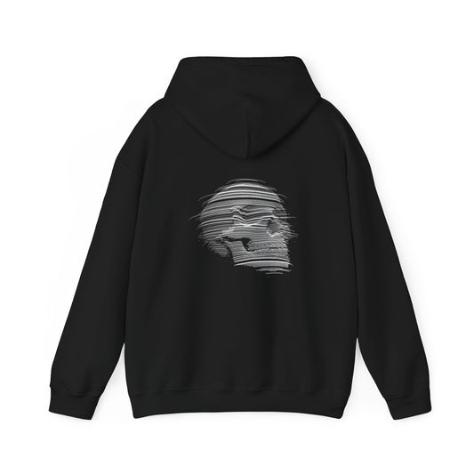 Unisex Black Skull Heavy Blend™ Hoodie