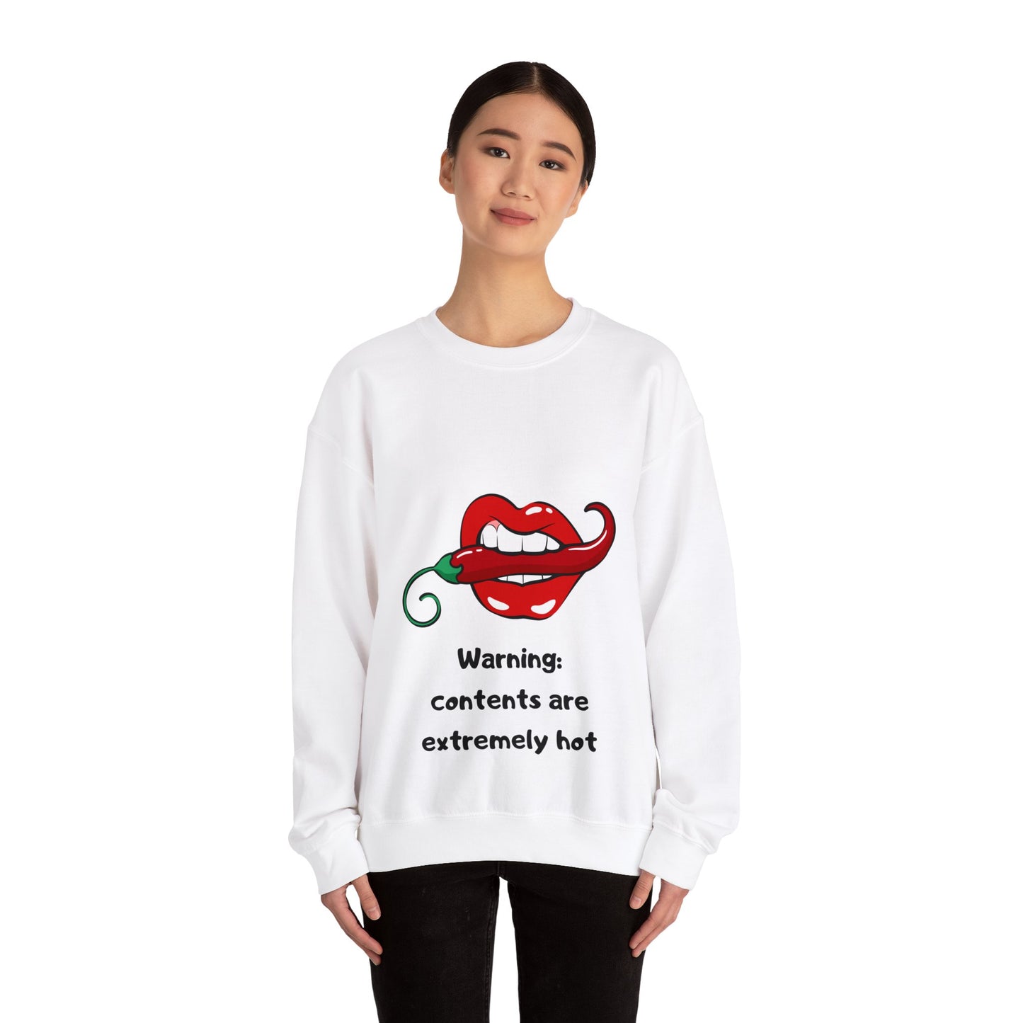 Unisex Chilli Lips Heavy Blend™ Crewneck Sweatshirt