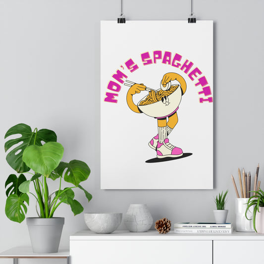 Mom's Spaghetti PremiumPaper Poster