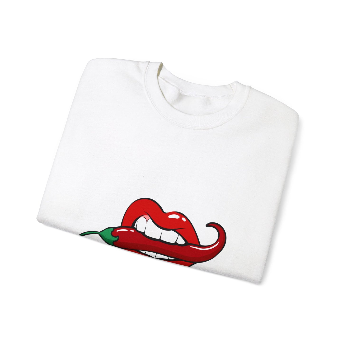 Unisex Chilli Lips Heavy Blend™ Crewneck Sweatshirt